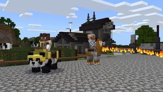 Screenshot of the Minecraft Bedrock Marketplace product Mobs Armor created by Cubed Creations.