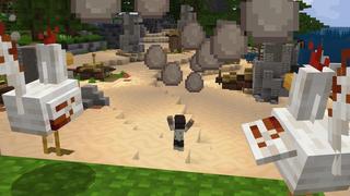 Screenshot of the Minecraft Bedrock Marketplace product Mobs Evolve created by Cubed Creations.