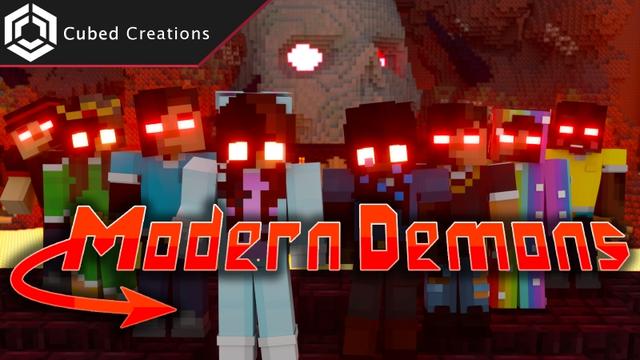 Thumbnail of the Minecraft Bedrock Marketplace product Modern Demons! created by Cubed Creations.