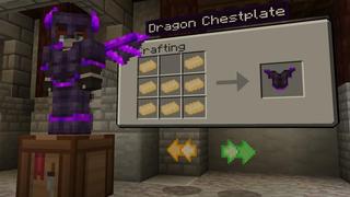 Screenshot of the Minecraft Bedrock Marketplace product More Armor created by Cubed Creations.