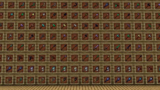 Screenshot of the Minecraft Bedrock Marketplace product More Tools created by Cubed Creations.