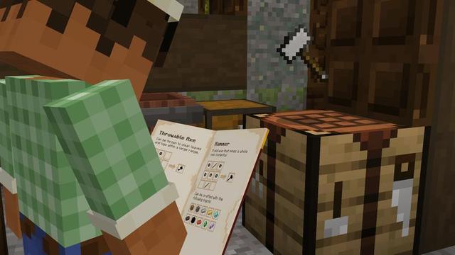 Screenshot of the Minecraft Bedrock Marketplace product More Tools created by Cubed Creations.