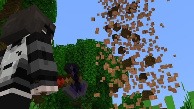 Screenshot of the Minecraft Bedrock Marketplace product More Tools created by Cubed Creations.
