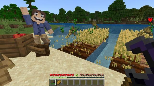 Screenshot of the Minecraft Bedrock Marketplace product More Tools created by Cubed Creations.