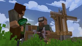 Screenshot of the Minecraft Bedrock Marketplace product More Villagers created by Cubed Creations.