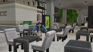 Screenshot of the Minecraft Bedrock Marketplace product Morph Into Furniture created by Cubed Creations.