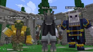Screenshot of the Minecraft Bedrock Marketplace product Morph Into Monster created by Cubed Creations.