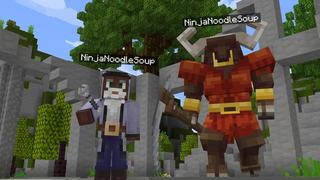 Screenshot of the Minecraft Bedrock Marketplace product Morph Into Monster created by Cubed Creations.