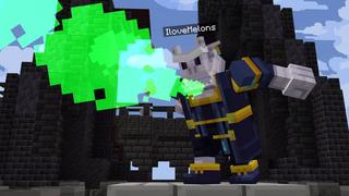 Screenshot of the Minecraft Bedrock Marketplace product Morph Into Monster created by Cubed Creations.