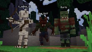 Screenshot of the Minecraft Bedrock Marketplace product Morph Into Monster created by Cubed Creations.
