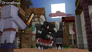 Screenshot of the Minecraft Bedrock Marketplace product Transforma-te em Mutantes created by Cubed Creations.