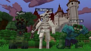 Screenshot of the Minecraft Bedrock Marketplace product Transforma-te em Mutantes created by Cubed Creations.