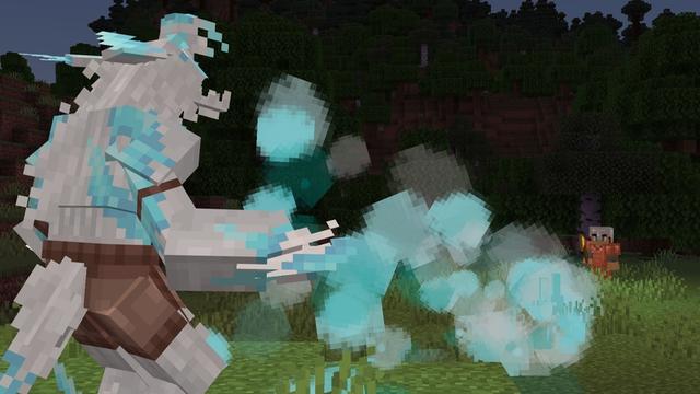 Screenshot of the Minecraft Bedrock Marketplace product Morph Into Werewolves created by Cubed Creations.