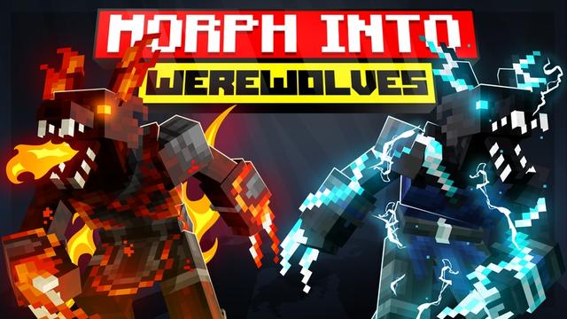Thumbnail of the Minecraft Bedrock Marketplace product Morph Into Werewolves created by Cubed Creations.