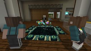 Screenshot of the Minecraft Bedrock Marketplace product Noob vs Pro vs Hacker created by Cubed Creations.