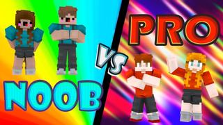 Thumbnail of the Minecraft Bedrock Marketplace product Noob VS Pro created by Cubed Creations.