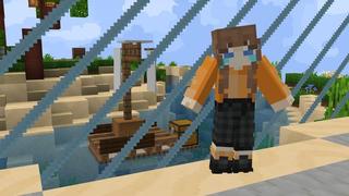 Screenshot of the Minecraft Bedrock Marketplace product One Block Expanding Border created by Cubed Creations.