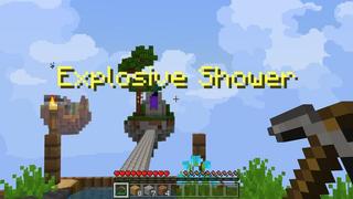 Screenshot of the Minecraft Bedrock Marketplace product One Block: Raining Mobs created by Cubed Creations.