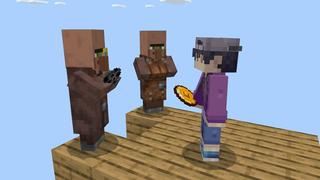 Screenshot of the Minecraft Bedrock Marketplace product One Block Skyblock! created by Cubed Creations.