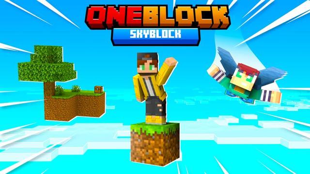 Thumbnail of the Minecraft Bedrock Marketplace product One Block Skyblock! created by Cubed Creations.