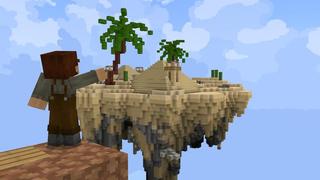 Screenshot of the Minecraft Bedrock Marketplace product One Block created by Cubed Creations.