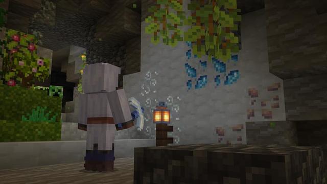 Screenshot of the Minecraft Bedrock Marketplace product Ore Expansion created by Cubed Creations.