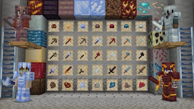 Screenshot of the Minecraft Bedrock Marketplace product Ore Expansion created by Cubed Creations.