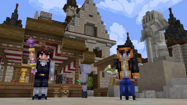 Screenshot of the Minecraft Bedrock Marketplace product Overpowered Wands created by Cubed Creations.