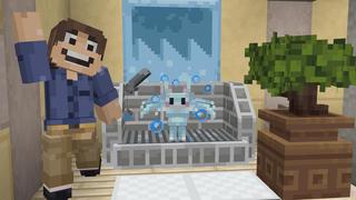 Screenshot of the Minecraft Bedrock Marketplace product Pets created by Cubed Creations.