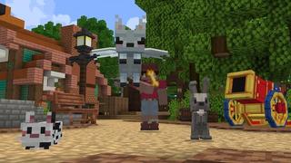 Screenshot of the Minecraft Bedrock Marketplace product Pets created by Cubed Creations.