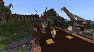 Screenshot of the Minecraft Bedrock Marketplace product Planes created by Cubed Creations.