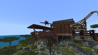 Screenshot of the Minecraft Bedrock Marketplace product Planes created by Cubed Creations.