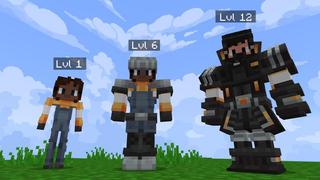 Screenshot of the Minecraft Bedrock Marketplace product Players Evolve created by Cubed Creations.