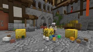 Screenshot of the Minecraft Bedrock Marketplace product Random Drops created by Cubed Creations.