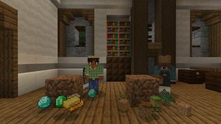 Screenshot of the Minecraft Bedrock Marketplace product Random Drops created by Cubed Creations.
