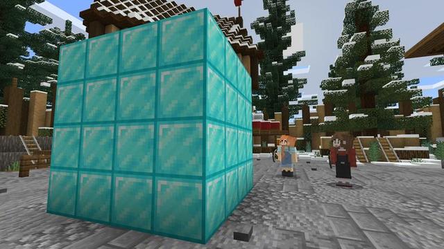 Screenshot of the Minecraft Bedrock Marketplace product Random Drops created by Cubed Creations.