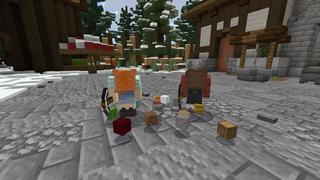 Screenshot of the Minecraft Bedrock Marketplace product Random Drops created by Cubed Creations.