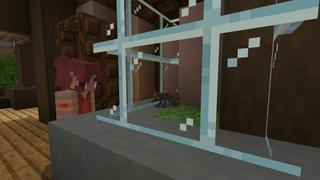 Screenshot of the Minecraft Bedrock Marketplace product Random Mob Sizes: Mega & Mini created by Cubed Creations.