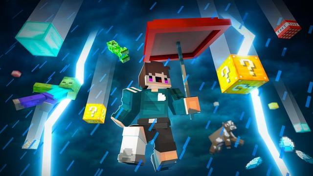 Thumbnail of the Minecraft Bedrock Marketplace product Random Rain created by Cubed Creations.