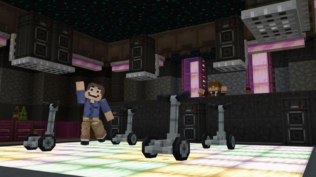 Screenshot of the Minecraft Bedrock Marketplace product Secret Skyblock Bunker created by Cubed Creations.