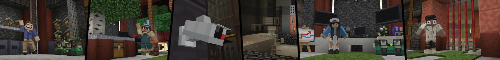 Panorama of the Minecraft Bedrock Marketplace product Secret Tree Base created by Cubed Creations.