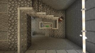 Screenshot of the Minecraft Bedrock Marketplace product Secret Underground Base created by Cubed Creations.