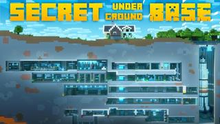 Thumbnail of the Minecraft Bedrock Marketplace product Base Secreta Subterrânea created by Cubed Creations.