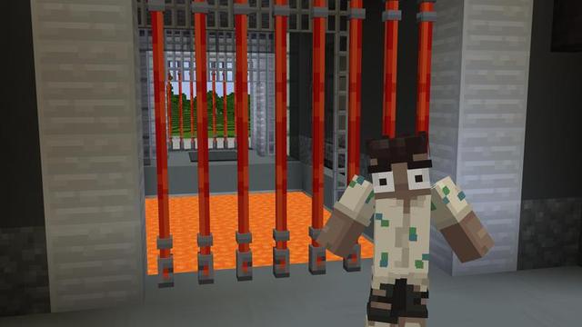 Screenshot of the Minecraft Bedrock Marketplace product Security Base created by Cubed Creations.
