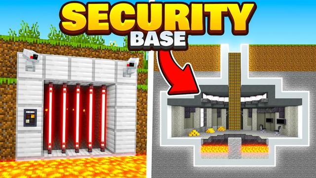 Thumbnail of the Minecraft Bedrock Marketplace product Security Base created by Cubed Creations.