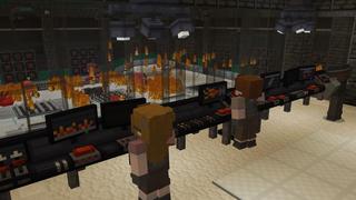 Screenshot of the Minecraft Bedrock Marketplace product Security Bunker created by Cubed Creations.