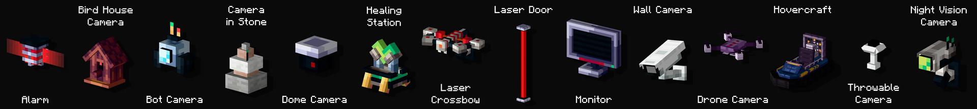 Panorama of the Minecraft Bedrock Marketplace product Security Pack created by Cubed Creations.