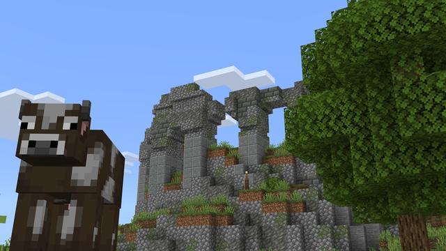 Screenshot of the Minecraft Bedrock Marketplace product Shadow Dimension Add-On created by Cubed Creations.