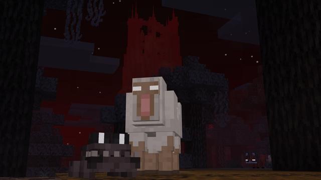 Screenshot of the Minecraft Bedrock Marketplace product Shadow Dimension Add-On created by Cubed Creations.