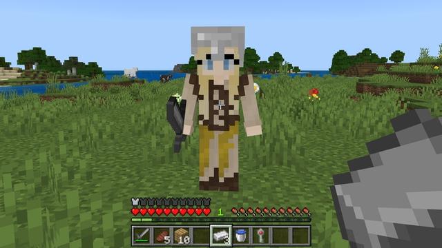 Screenshot of the Minecraft Bedrock Marketplace product Shared Inventory created by Cubed Creations.